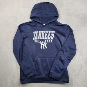 New York Yankees Hoodie Youth XL MLB Baseball Pullover Sweatshirt Sweater Kids